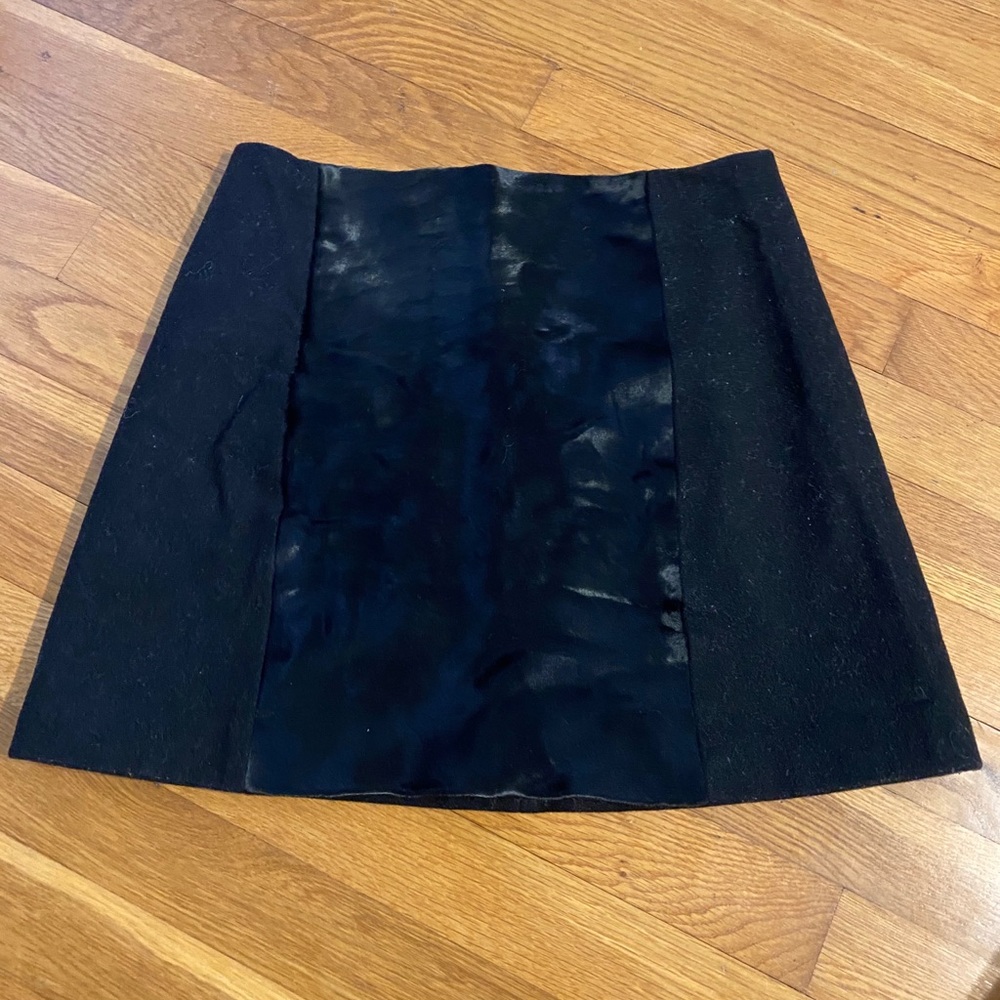 Black Madewell mini skirt